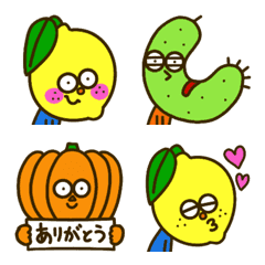 Lemon and friends Emoji
