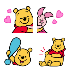 Emotikon Animasi Winnie the Pooh