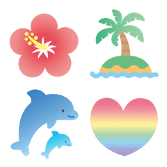Kawaii Hawaii Emoji