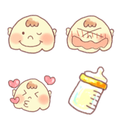 Cute baby Emoji no.1