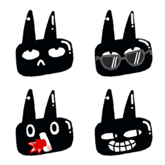 Freaky Black Cat v.1