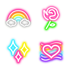 neon Emoji so cute