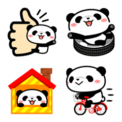 Emoji 7 of a panda