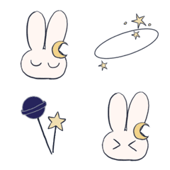 Starry sky Rabbit