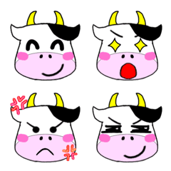 Everyday cows emoji