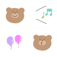 Cute bear emoji 4