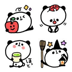Autumn Yuru Yuru Panda-chan Emoji