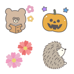 cute canbeused autumn Emoji