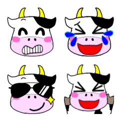 Everyday cow Emoji Part2