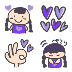 紫♡ほんわかラブリーちゃん①