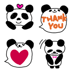 panda emoji panda