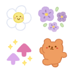 summer cute animals emoji