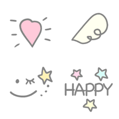 Simple popular emoji