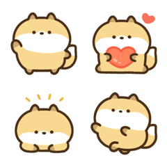 Entertaining fox emoji