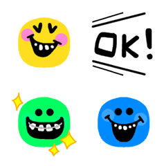 Colorful NIKOchan Emoji