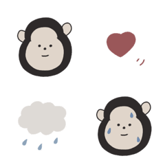 〇 gorilla emoji 〇