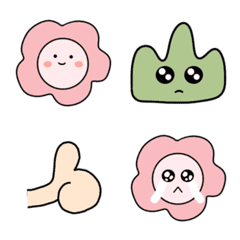 Cute Flower Emoji !