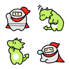 Dragon and Knight emoji