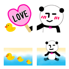 Expressionless panda RK Emoji18