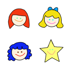 girls lovely emoji