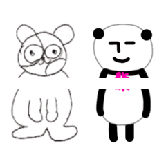 KISAKI PANDA Emoji2