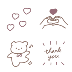 basic brown simple Emoji #2