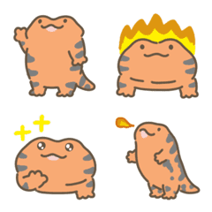 Fire salamander emoji