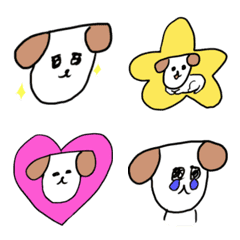 Healthy dog emoji