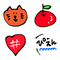 colorful illustration Emoji
