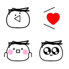 Expressive face emoji of Torakoto family