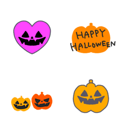 Halloween cute emojis