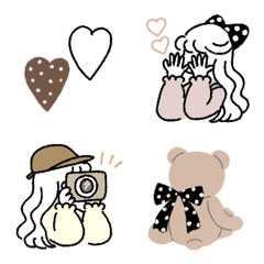 cute Latte color emoji