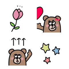 Bear's happy emoji