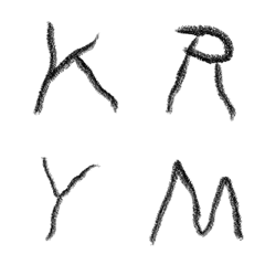 ryoma's tegaki Alphaber and number
