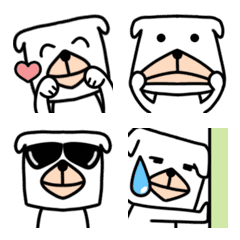 Square dog Emoji
