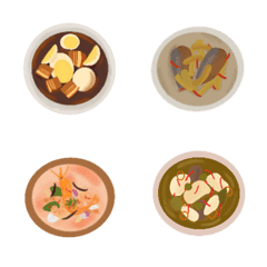 Thai Food emoji cute