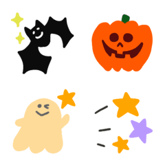 Kawaii halloween emoji