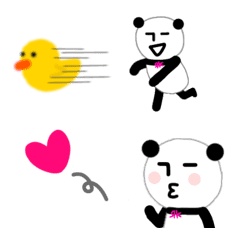 Expressionless panda RK Emoji21