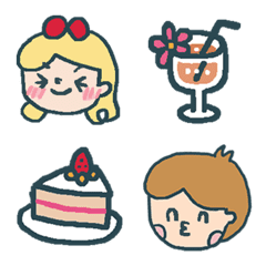 Miss. Sugar's emoji stickers 2