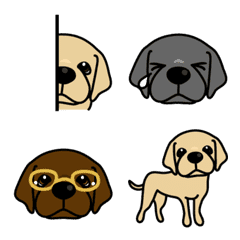 Various Labrador Retriever Emoji