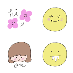 Smile emoticons emoji
