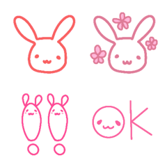 Simple soft-face rabbit