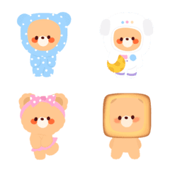 Bear in emoji