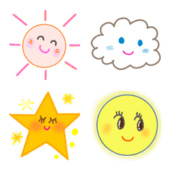 Chatty weather emoji