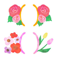 大人可愛い♥️お花のフレーム