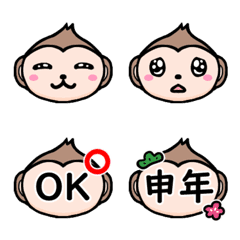 Happy monkey Emoji
