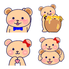Kawaii 2bears emoji