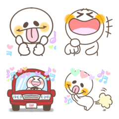 Simple cute Sticker Emoji