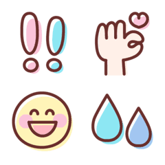 Standard simple & pop emoji