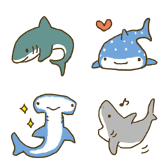 Various sharks